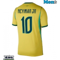 Brazil Neymar Jr #10 Replica Home Shirt World Cup 2026 Short Sleeve